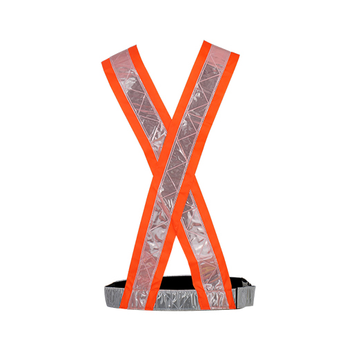 100% Polyester Reflective Safety Straps Vest with PVC Tape