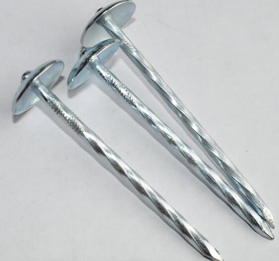 High Quality Umbrella Head Roofing Nails 