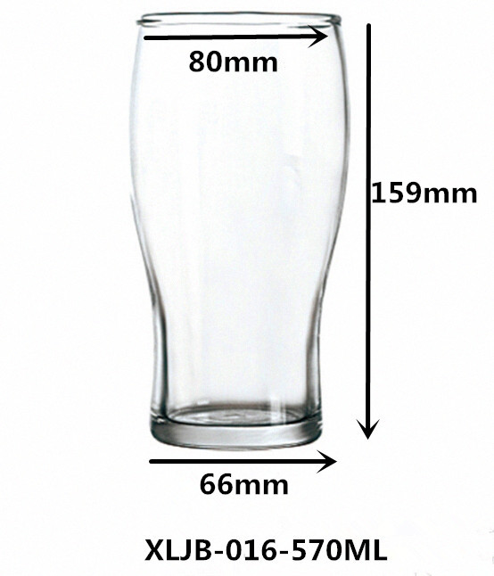 Customized Logo Creative Design Beer Cup Beer Glass Cup