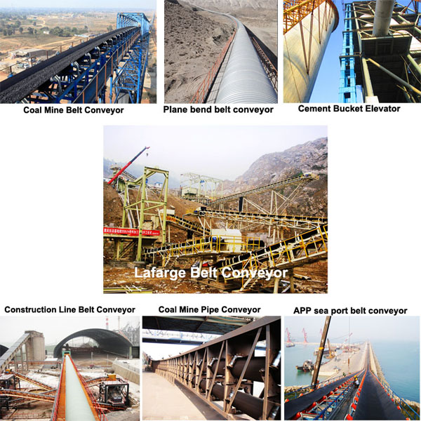 Long Distance Tubular Belt Conveyor / Pipe Conveyor for EPC