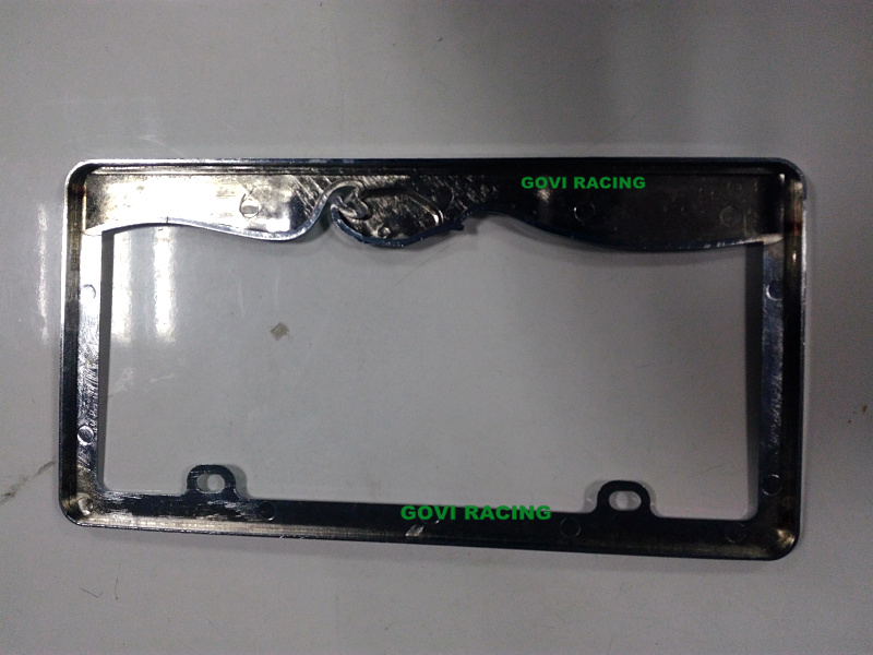 Personalized License Plates Frames with 312X160mm Chromed Universal for Car Americal Standard