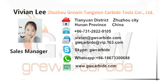 Tungsten Carbide Saw Tips Yg6 K10 for Wood Cutting