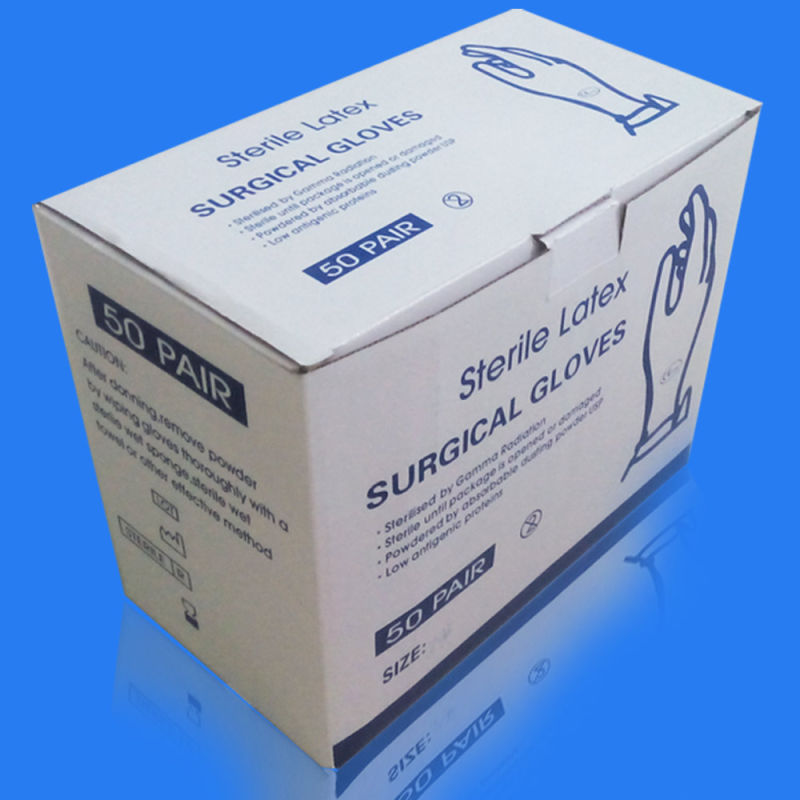 Sterile Powder Free Latex Surgical Gloves 6.5'