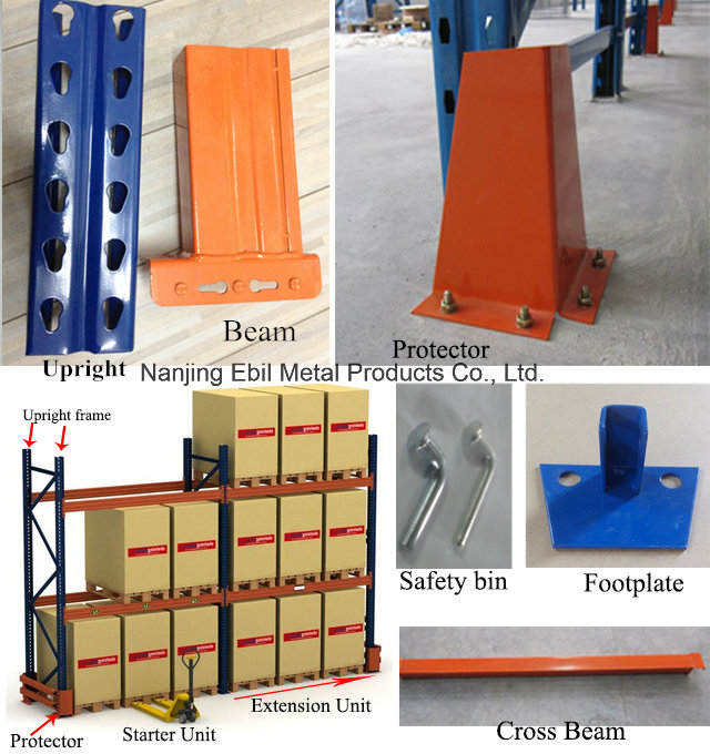 Widely Use in Industrial Heavy Duty Teardrop Racking