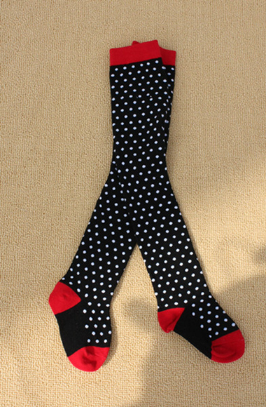 Kid's Cotton Jacquard Tights for Any Age Size