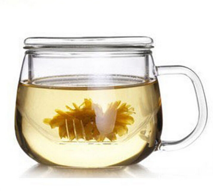 300ml Clear Glass Office Cup Borosilicate Glass Cup, Tea Cup