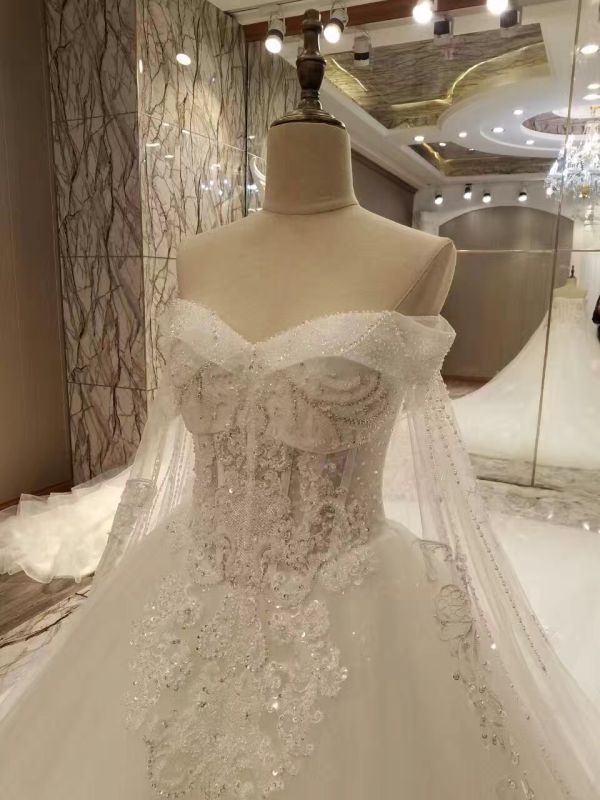 Luxury Princess/A Line Marriage Wedding Dresses