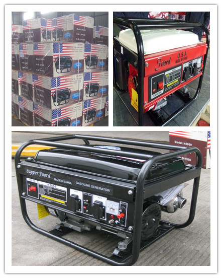 1.8kVA 2kVA 2.5kVA 5kVA Portable Power Petrol Generator (Set)