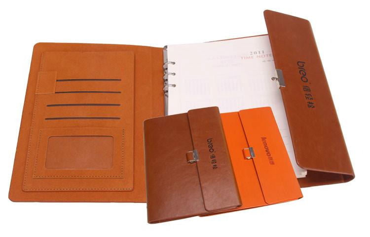 Customized PU Leather Note Book Diary/ Leather Notebook