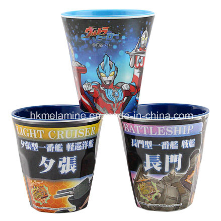 Two Tone Melamine Cup with Logo (CP007)