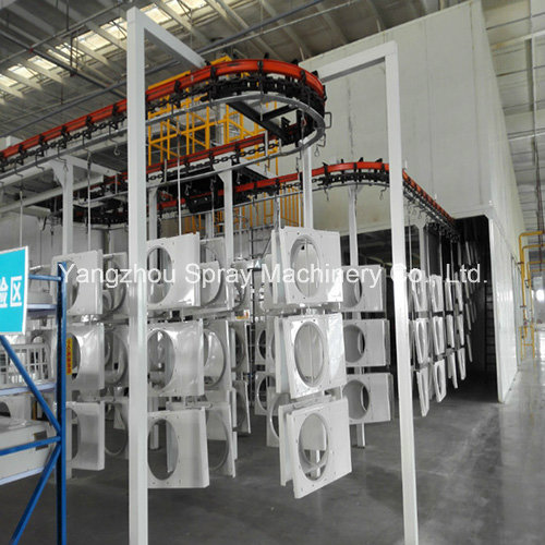 Stainless Steel Powder Booth for Powder Spraying