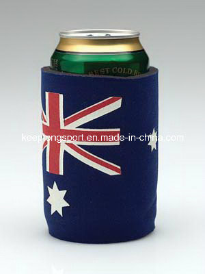 Fashionable Customized Full Color Neoprene Can and Bottle Cooler