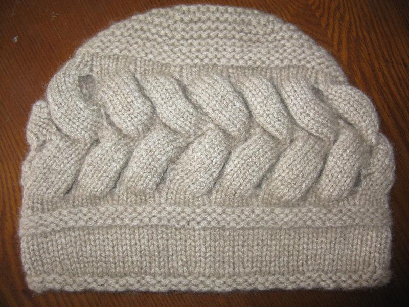 100% Cashmere Chunky Hat