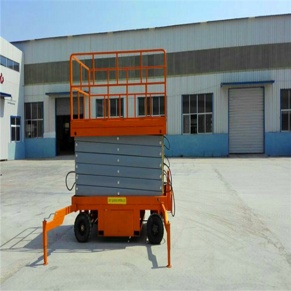 Sjy0.5-10 Auxiliary Propelled Scissor Lift Platform