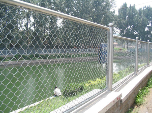 Galvanized Chain Link Fence From Factory