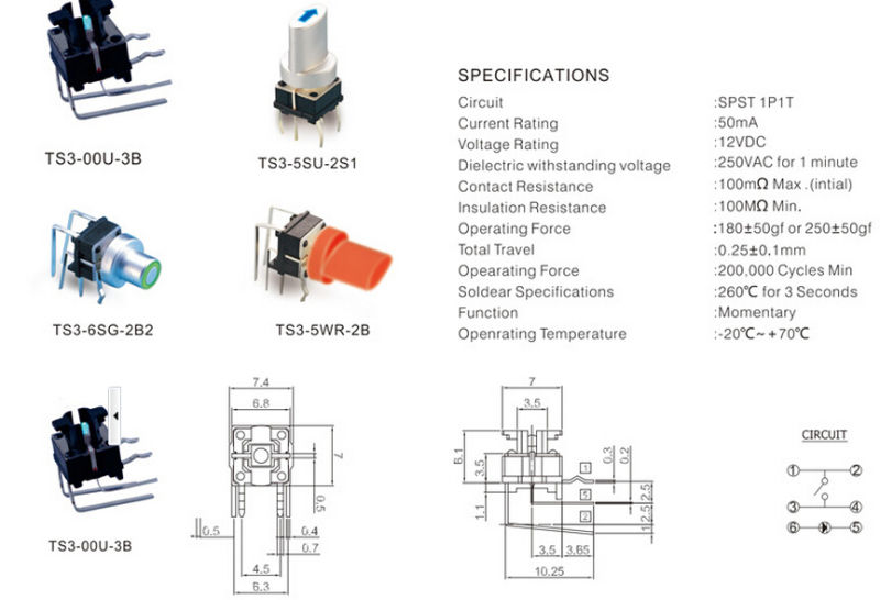 High Quality Touch Switch with Light (FBELE)