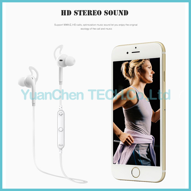 A610bl Wireless Sports Stereo Earphones Bluetooth 4.0 Noise Isolation Earphones