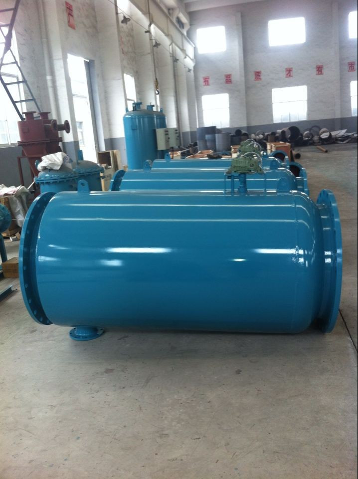 Large Flow Rate Backwashing Water Filter with Automatic Control