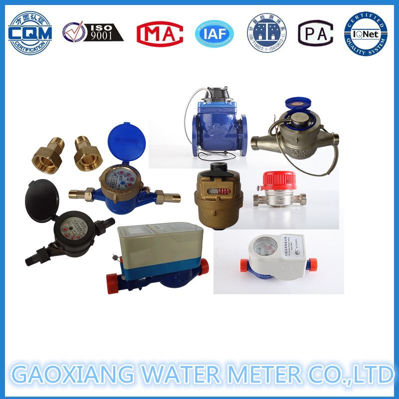 Multi-Jet Vane Wheel Residential Water Meter From Manufacturer