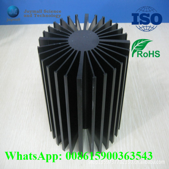 Coating Paiting Aluminum Casting Heatsink Part for GPU CPU LED