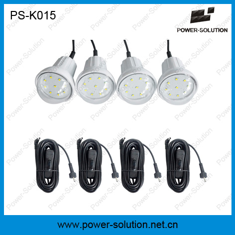 Hight Quality Solar Home Lihting System with 4PCS 2watt LED Bulbs