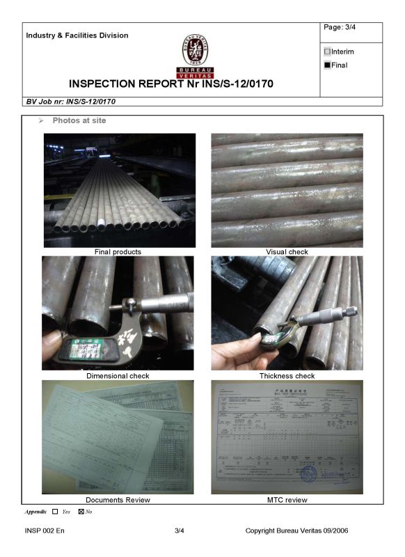 JIS Alloy Steel Seamless Pipe