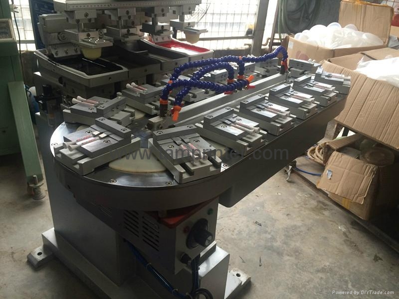 TM-C4-CT 4-Color Ink Cup Conveyor Pad Printing Machine