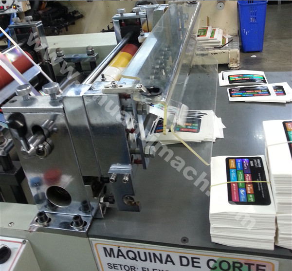 Paper / PVC Adhesive Sticker Label Die Cutting Machine