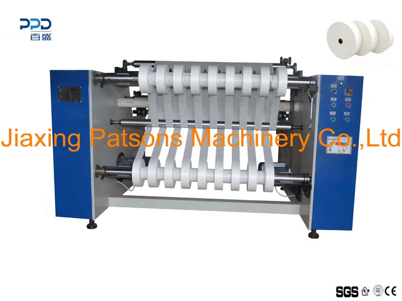 China Supplier Non Woven Fabric Roll Slitter Rewinder Machinery