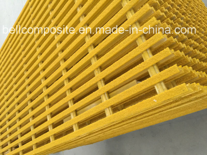 Fiberglass Pultruded Grating, Fiberglass Pultrusion Profile, FRP/GRP I Beam Grating