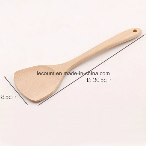 Small Kitchen Kitchen Utensil Wooden Scoop (CW31)