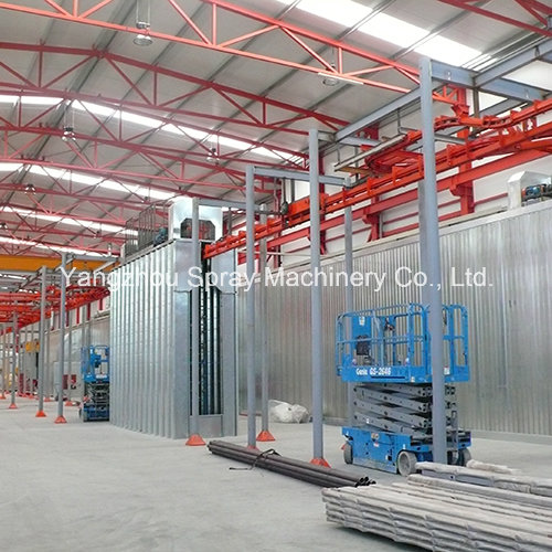 Auto Coating Line with Fast Color-Changing Booth System