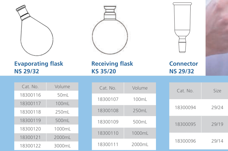 Biobase Hot Sale Automatic LCD Display 1L Rotary Evaporator with Vacuum Pump