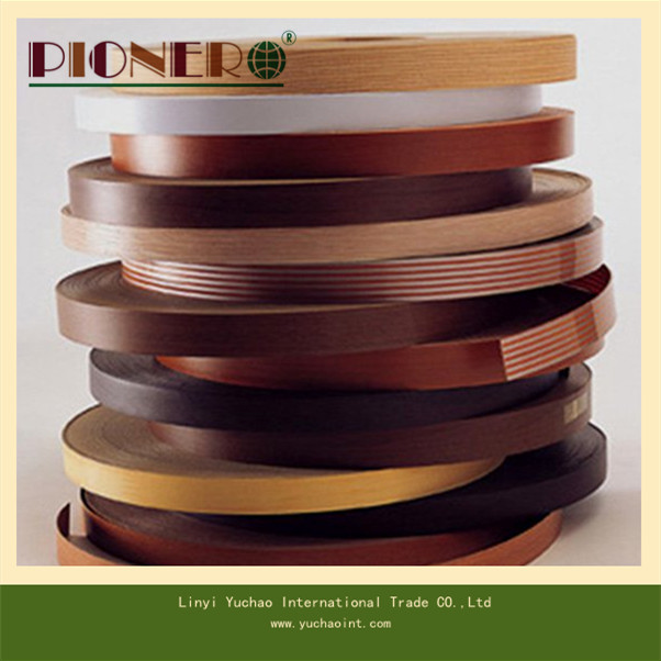 Solid Color and Wood Grain Furniture PVC Edge Band