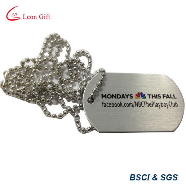 Embossed 3D Design Bronze Color Dog Tag Custom