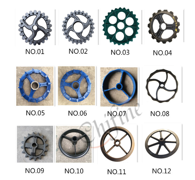 Gray Iron Cultipacker Wheel for Farming Equipment