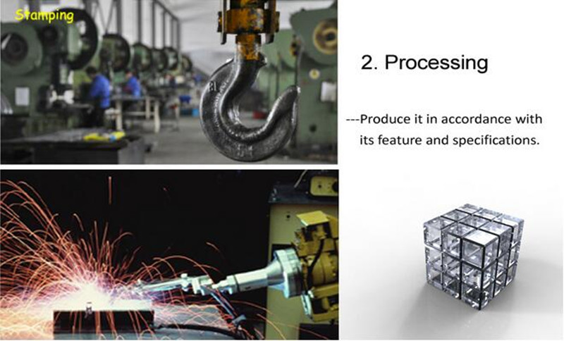 Precision Stamping Process Iron C Bracket