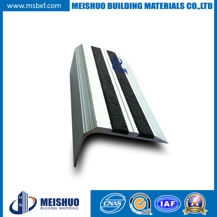 Metal Stair Nosing with Carborundum Insert (MSSNC-2)