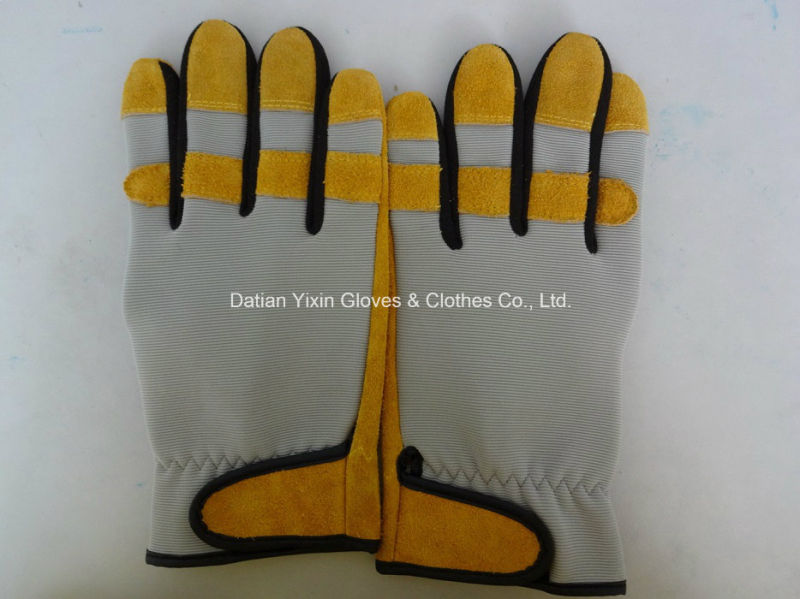 Cow Split Leather Glove-Labor Glove-Working Glove-Safety Glove