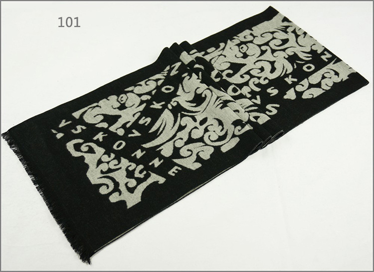 Womens Unisex Reversible Cashmere Feel Winter Warm Checked Diamond Flower Printing Thick Knitted Woven Scarf (SP272)