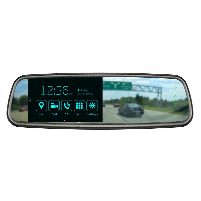 5.0 Inch Android Car Rear View Mirror GPS Navigation with Camera and Drivecam