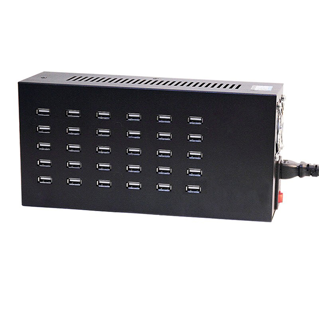 30 Ports 200W USB Charger 5V 1A 2A 2.1A Universal Auto Charging Station