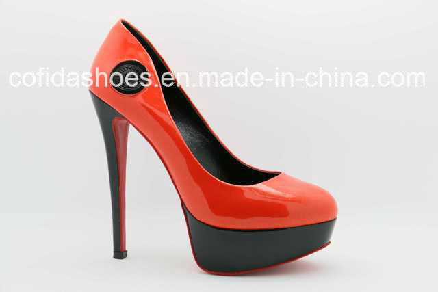 Trendy Comfort High Heels Lady Fashion Shoes
