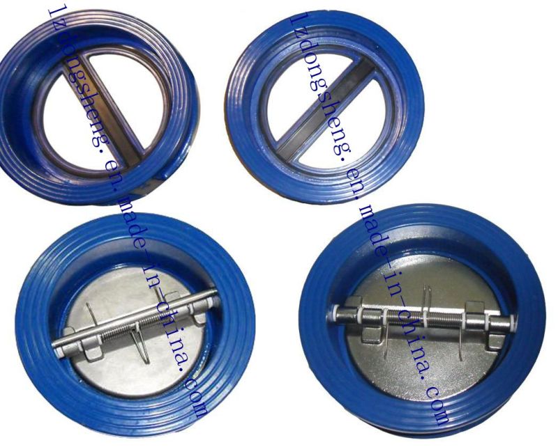 Butterfly Style Wafer Dual Disc Check Valve