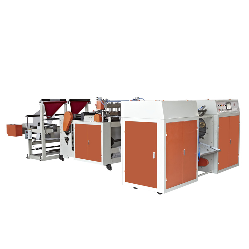 Automatic Garbage Bag Making Machine with Coreless Winder