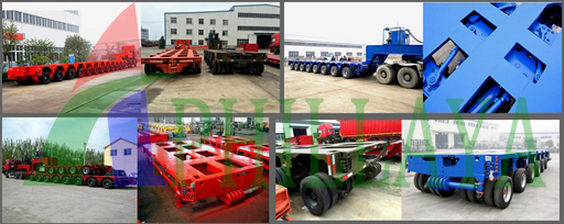 4+6 (5+5 available) Modular Trailer 250 Ton Girder Transportation/Girder Trailer