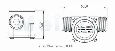 Water Flow Sensor (FS200B)
