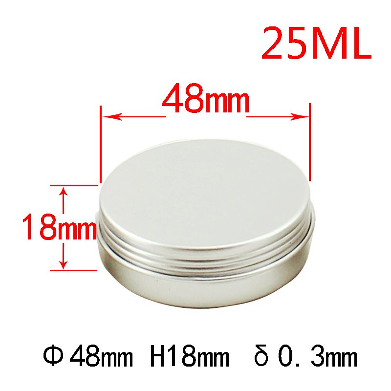 25g Aluminum Tin Jar with Lid