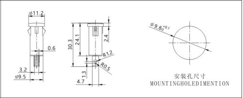 Soken Indicator Light with Wire