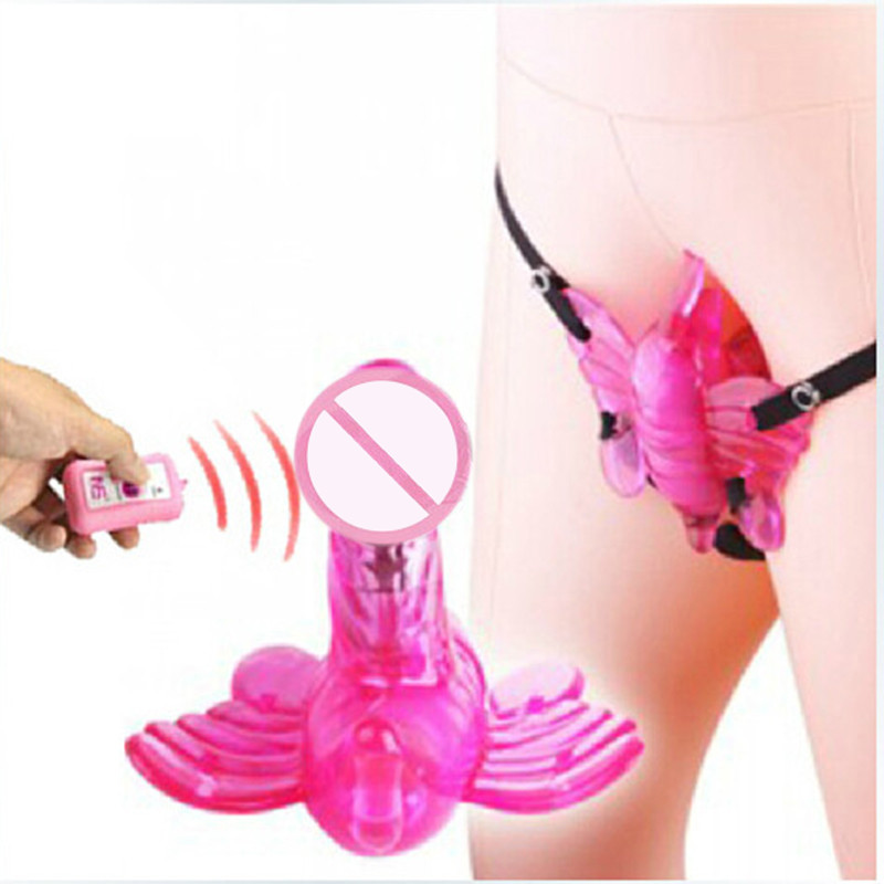20 Speed Wireless Remote Control Butterfly Dildo Adult Sex Toys